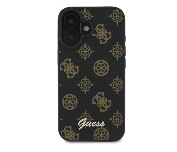 Guess Peony Script Logo do iPhone 16 Plus czarny - 1279135 - zdjęcie 3